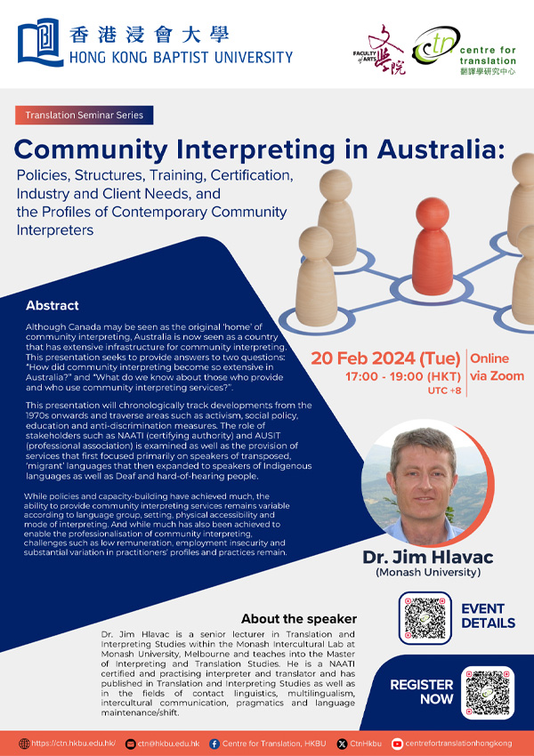 Community Interpreting in Australia: Policies, Structures, Training, Certification, Industry and Client Needs, and the Profiles of Contemporary Community Interpreters